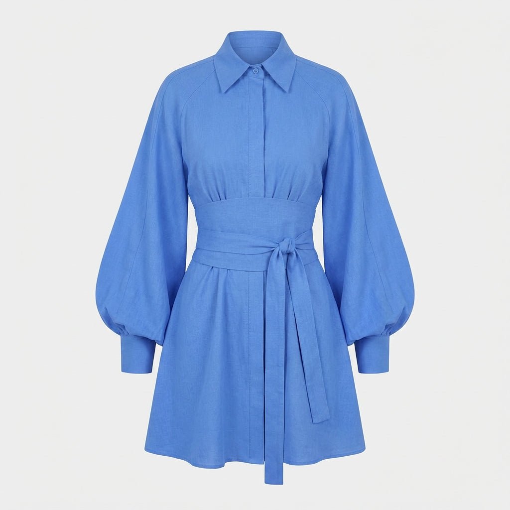 Calista Belted Mini Dress