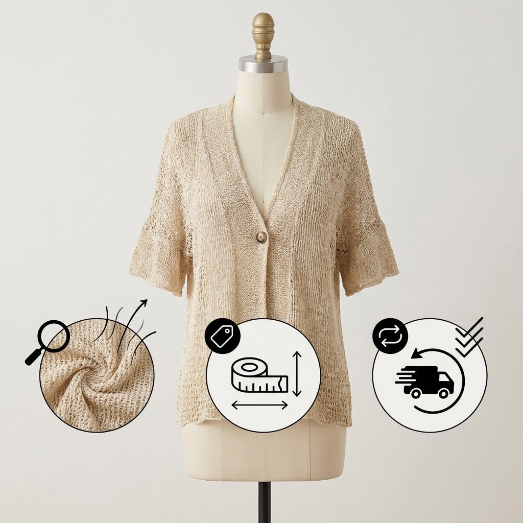 Camille Open Stitch Cardigan