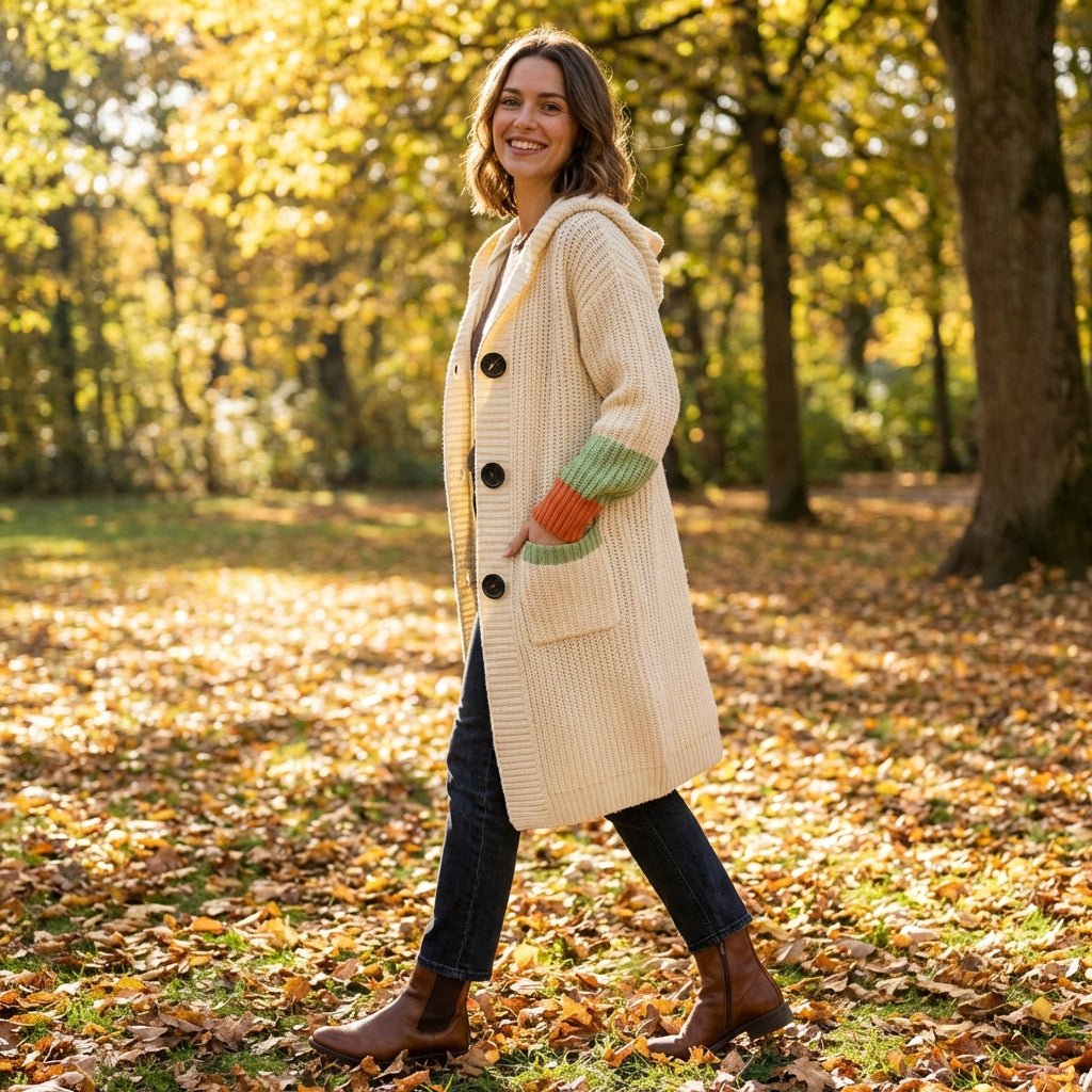Auréa Hooded Cotton Coat
