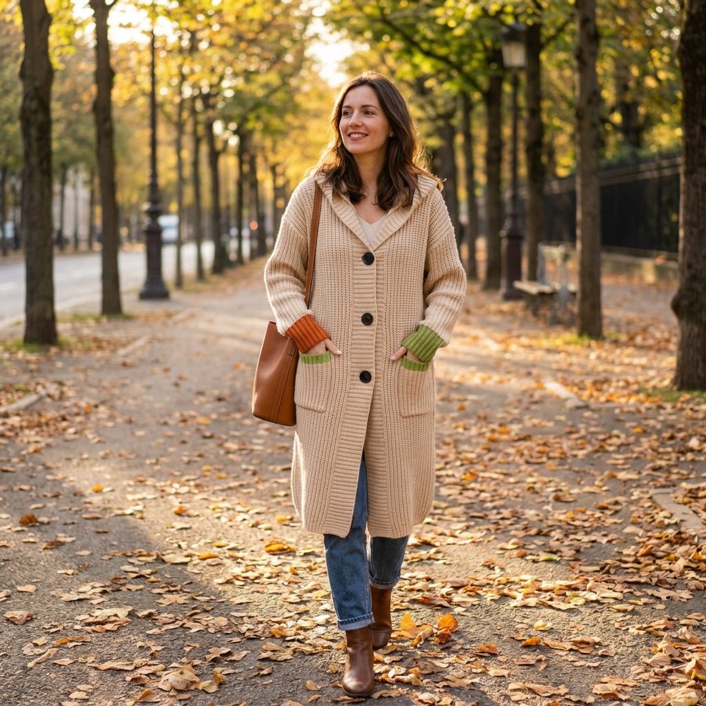 Auréa Hooded Cotton Coat