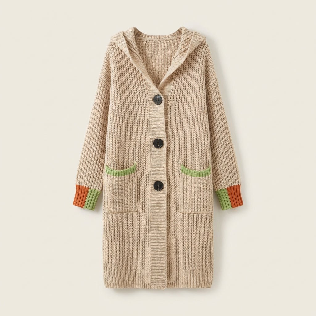 Auréa Hooded Cotton Coat