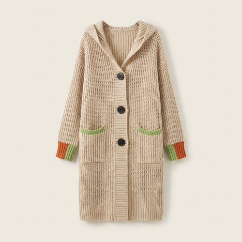 Auréa Hooded Cotton Coat