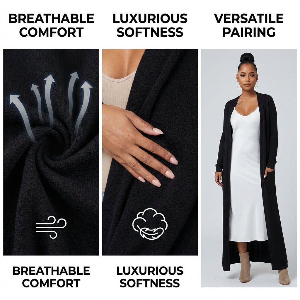 Élane Wool and Cashmere Cardigan