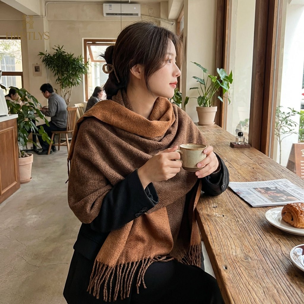 Elisette Wool Shawl