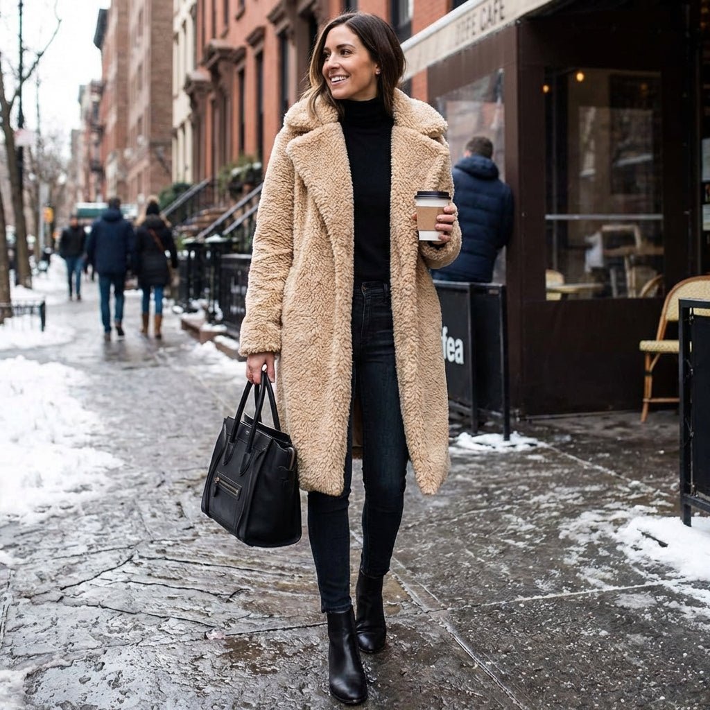 Arbelle Plush Overcoat