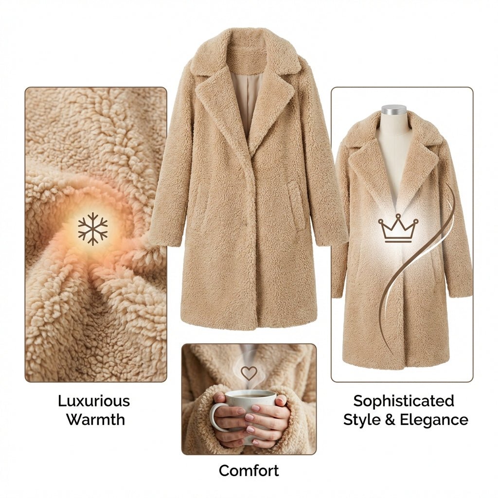 Arbelle Plush Overcoat