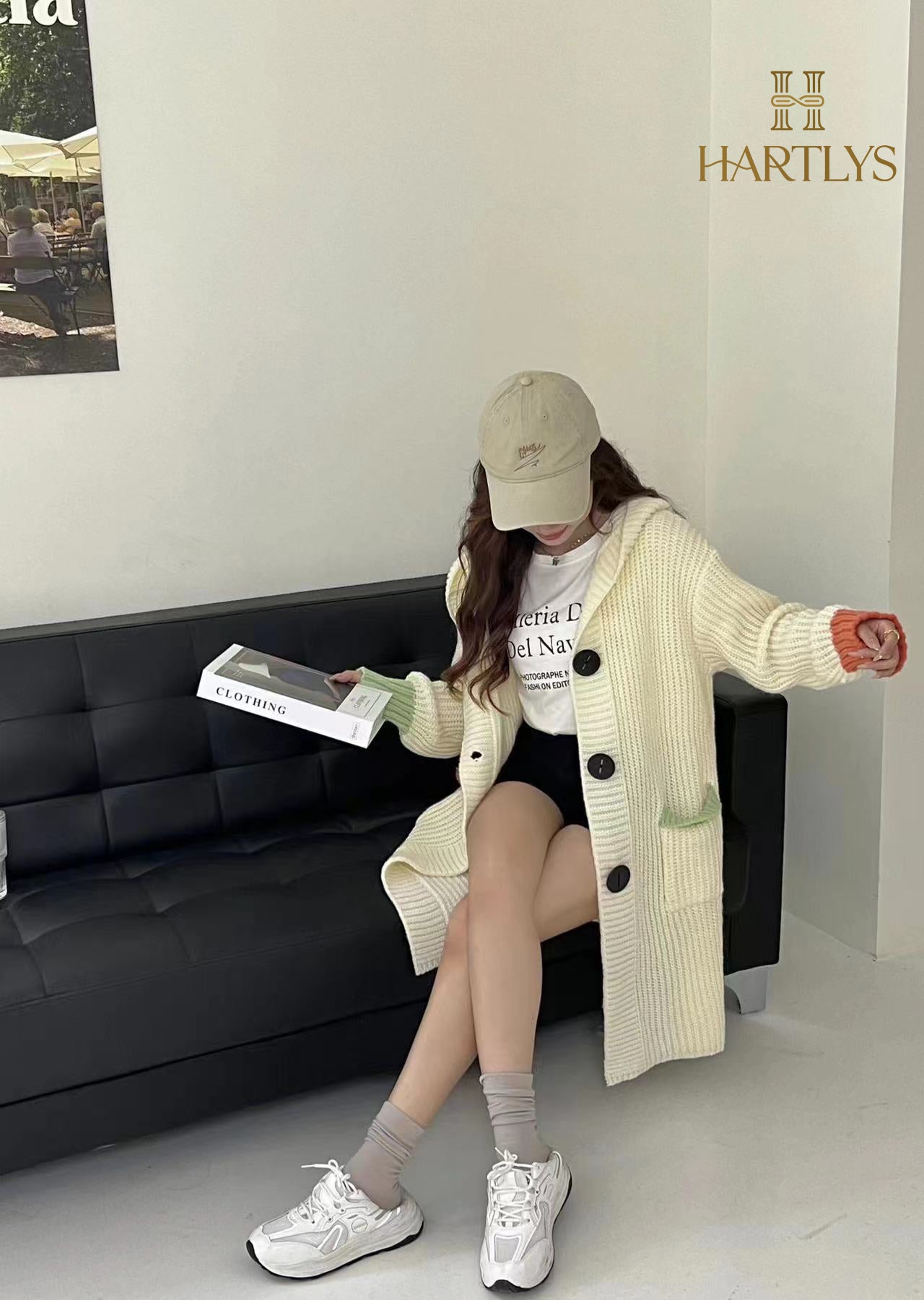 Auréa Hooded Cotton Coat