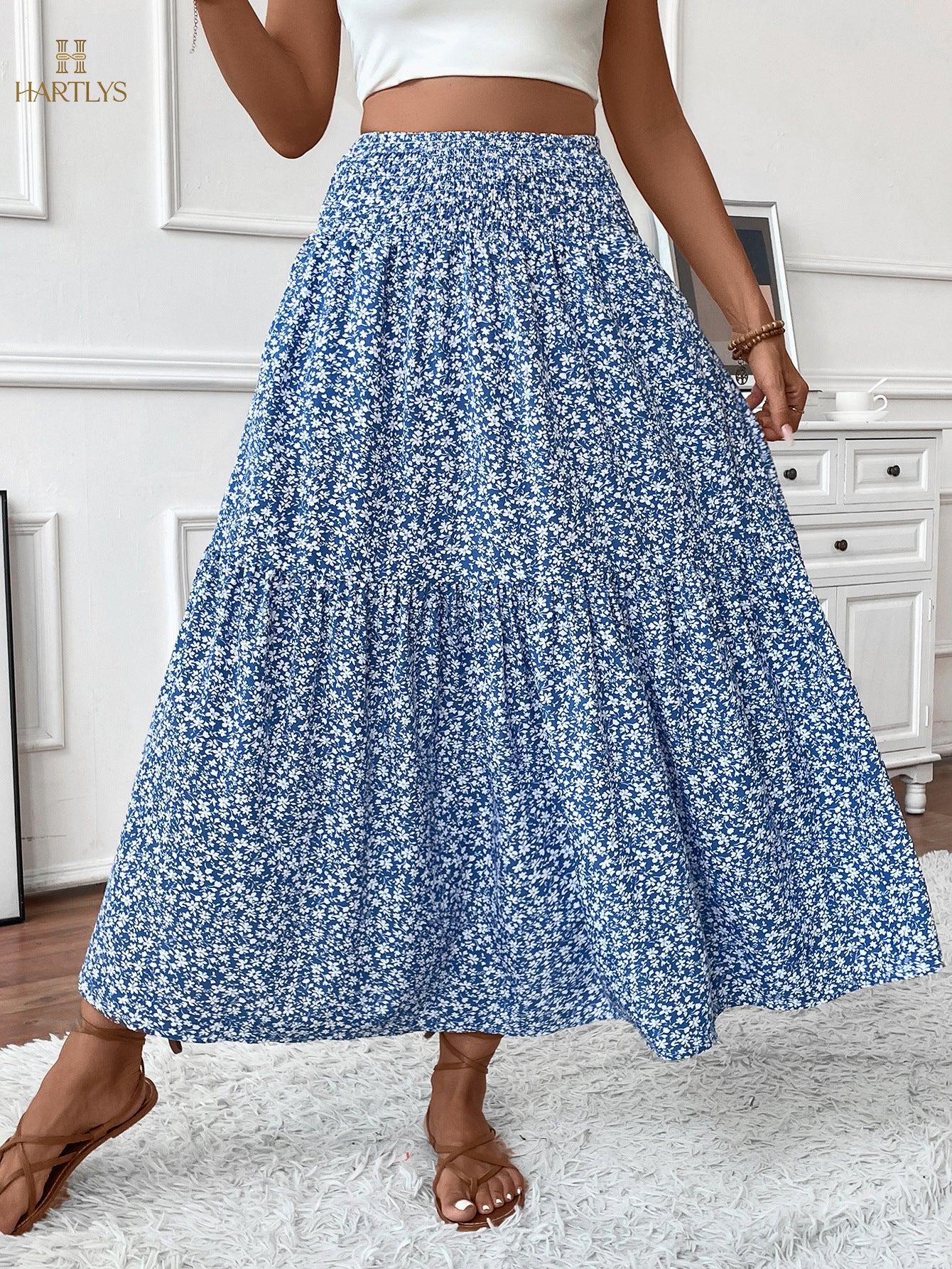 Dahlia Floral Skirt