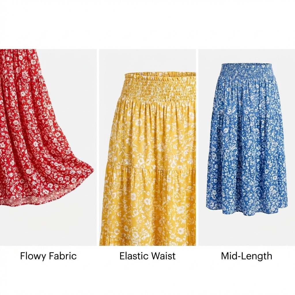 Dahlia Floral Skirt